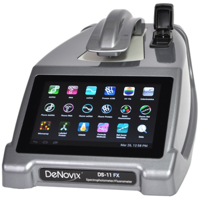 Máy quang phổ đo micro DNA, RNA, Protein và huỳnh quang DeNovix DS- 11FX